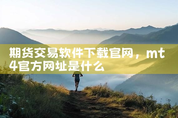 期货交易软件下载官网