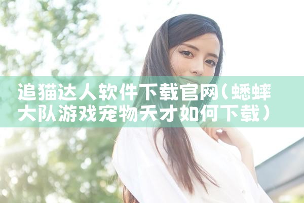 追猫达人软件下载官网